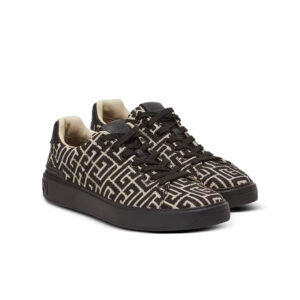 Tênis Balmain B-Court Monogram Jacquard