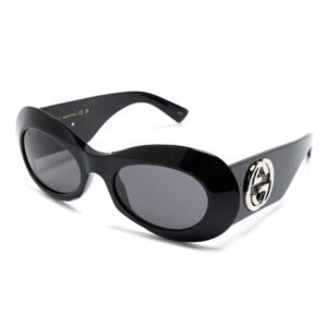 Óculos de sol oval Interlocking G